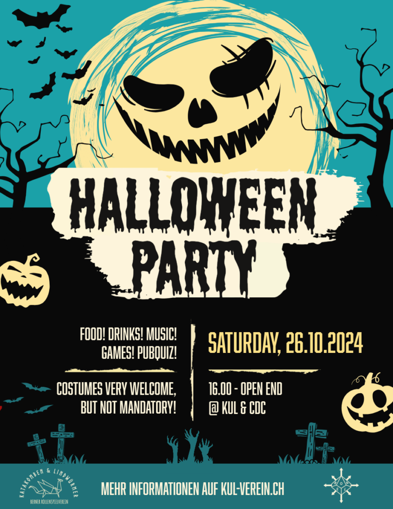 Eine Einladung Zur Halloweenparty von KuL & CDC